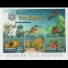 Grenada: Jahr des Ökotourismus (Vögel, Pflanzen) Kleinbogen und Block