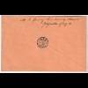 Dt. Reich 1929: Einschreiben mit EF Stephan / gestrichenes Papier