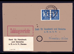 DDR, Fern-Brief mit Me.F. Mi.-Nr. 243