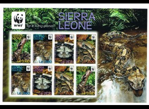 WWF Schlangen Kleinbogen Sierra Leone