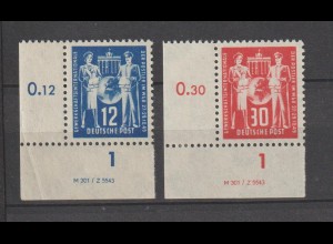 DDR-Druckvermerke: Postgewerkschaft (DV)