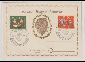 Ereigniskarte: Richard-Wagner-Festspiele Bayreuth 1957