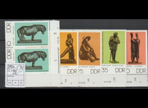 DDR Druckvermerke: Bronzeplastiken 1976