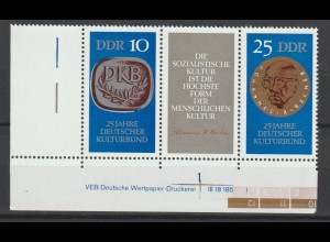 DDR Druckvermerke: Kulturbund (1970)