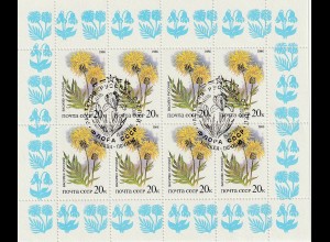 Kleinbogen Flockenblume Mi.-Nr. 5577 gestempelt