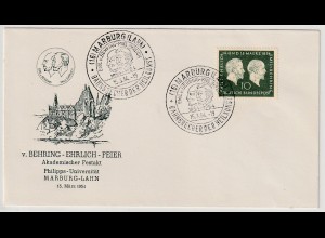 Bund: FDC Behring/Ehrlich-Feier 1954