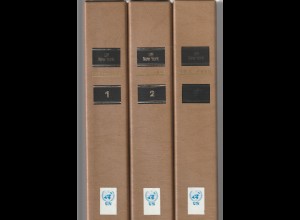 UNO-New York-Sammlung 1951 - 1990, komplett mit Bögen, **