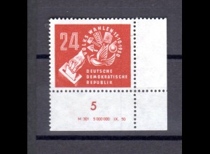 DDR, Volkswahlen 1950 mit DV, postfrisch.