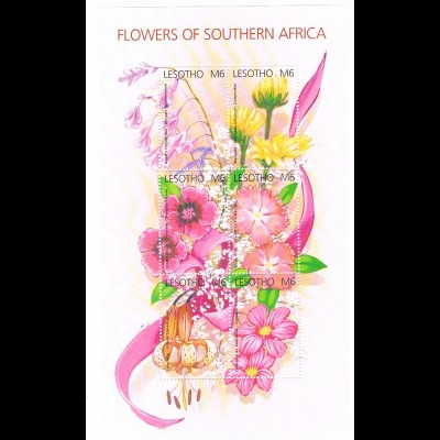 Blumen Block Lesotho (Flowers of Southern Africa)