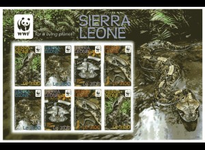 Sierra Leone WWF Block Schlangen