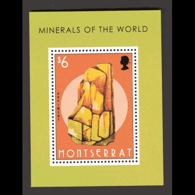 Montserrat Block Minerals of the World