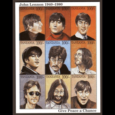 John Lennon 1940-1980, Kleinbogen, Tansania