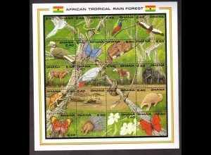 Ghana Kleinbogen Tropischer Regenwald