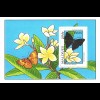 Malediven: Schmetterlinge; Satz (8 Werte) und 3 Blocks