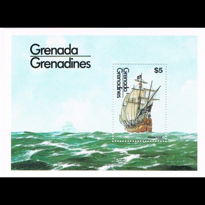 Grenada/Gren.: Schiffe; Satz und Block