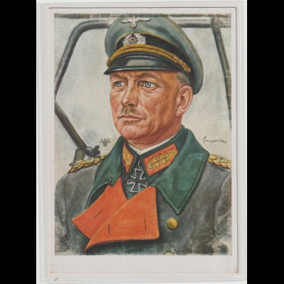 Willrich-Karte: Generaloberst Guderian