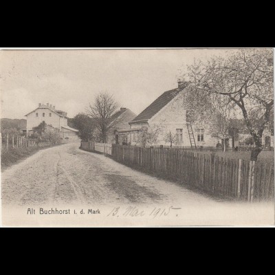 Alt Buchhorst i.d. Mark - Dorfstraße 