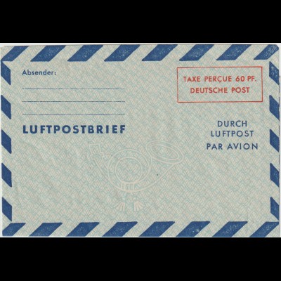 Luftpostfaltbrief LF 3, ungebraucht