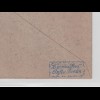 Pracht-Brief mit EF. Mi.-Nr. 106 c, Infla geprüft.