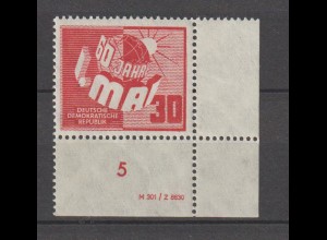 DDR-Druckvermerke: 1. Mai 1950 (DV)