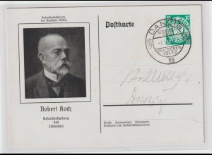 Danzig Bildganzsache (Robert Koch), Sonderstempel
