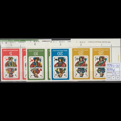 DDR-Druckvermerke: Spielkarten (1967)