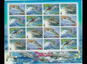 Grenada: WWF Kleinbogen Delphine