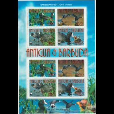 Antigua&Barbuda Enten Kleinbogen