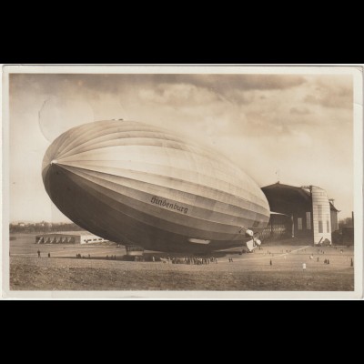 "Hindenburg" vor dem Aufstieg
