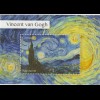 Grenada: Vincent van Gogh Kleinbogen und Block