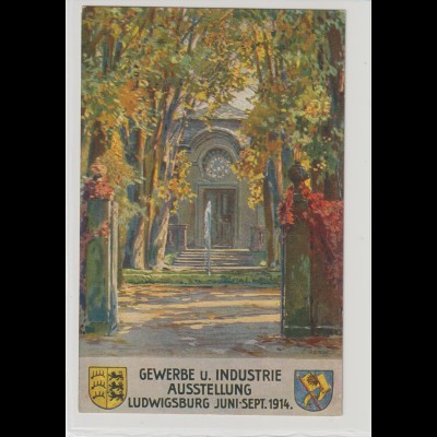 DR Privatganzs. PP 27: Gewerbe- und Ind.-ausstellg. Ludwigsburg, 1914