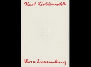 DDR-Gedenkblatt: Karl Liebknecht