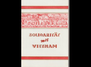 DDR-Gedenkblatt: Solidarität mit Vietnam