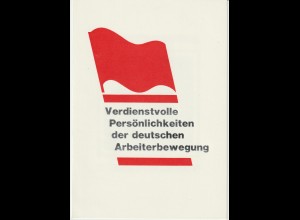 DDR-Gedenkblatt: Verdienstvolle Persönlichkeiten (1987)