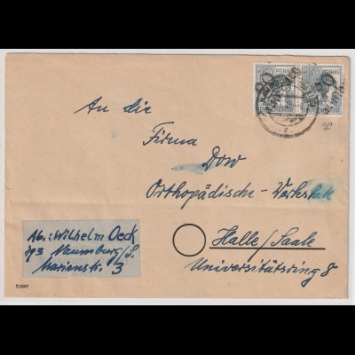 SBZ BHSt:: Bedarfsbrief Bez, 20/Naumburg, BPP-gepr.