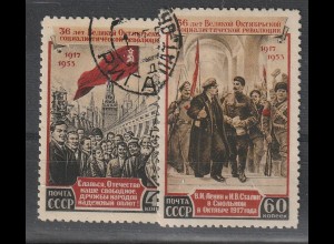 Sowjetunion: 36. Jahrestag der Okt.-rev., gest.