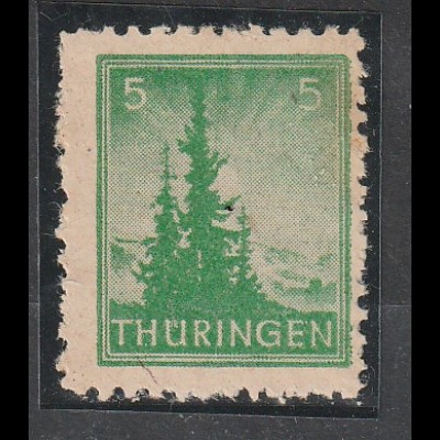 SBZ-Thüringen Mi.-Nr. 94 AY b z1, FA. Ströh.