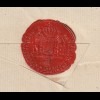 Vorphilatelie Briefhülle - von Posen nach Marienwerder, schönes Siegel