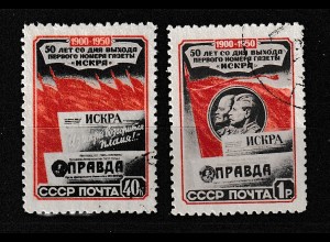 Sowjetunion: Zeitung "Prawda", gest.