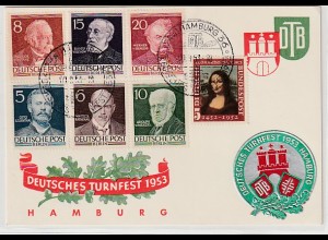 Ereigniskarte Deutsches Turnfest 1953