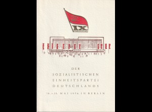 DDR-Gedenkblatt, IX. Parteitag der SED (I)