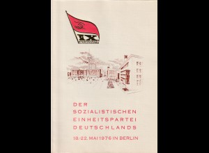 DDR-Gedenkblatt, IX. Parteitag der SED (II)