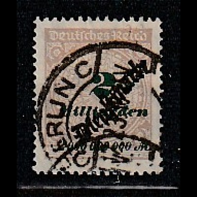Dt. Reich Dienstmarke D 84, gestempelt, Befund Weinbuch