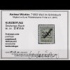 Dt. Reich Dienstmarke D 83 in b-Farbe, ** (MNH), Befund Winkler