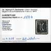 DR/Infla: Nr. 159 in b-Farbe, gestempelt, Befund Dr. Oechsner