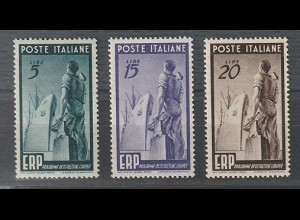 Italien - Europa-Vorläuferausgabe 1949 (Marshallplan), postfrisch (MNH)
