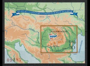 Rumänien - Block 177 (Donau-Kommission), postfrisch (MNH)