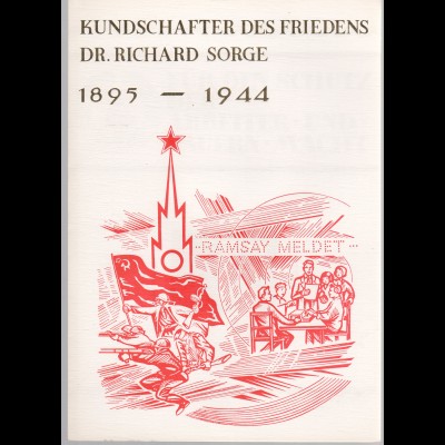 DDR-Gedenkblatt Richard Sorge