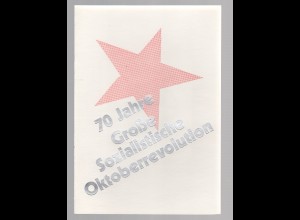 DDR-Gedenkblätter 70 Jahre Oktoberrevolution