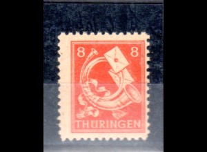 SBZ-Thüringen Mi.-Nr. 96 AY z2, postfrisch, FA. Ströh.